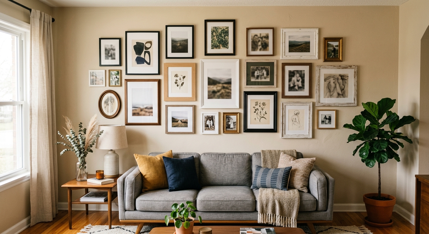 Building a Gallery Wall That Looks Intentional, Not Random